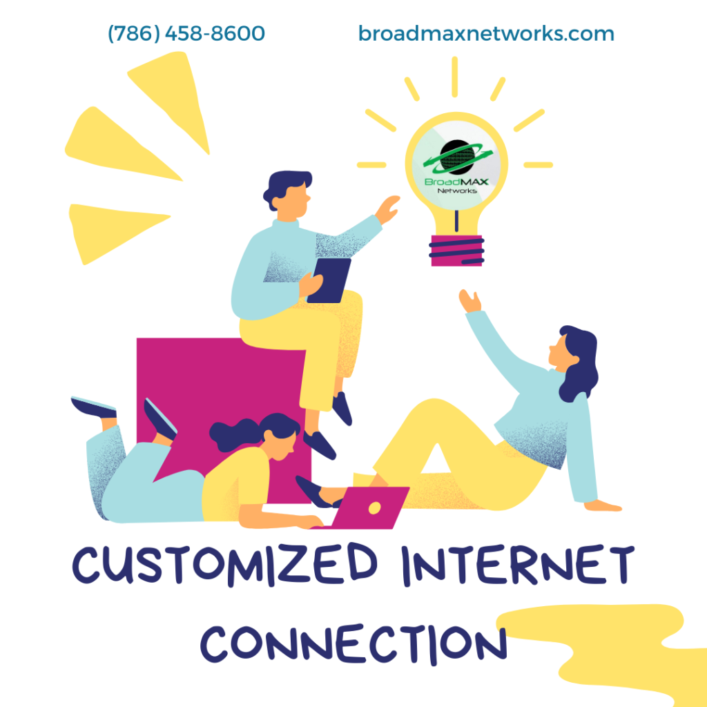 customized internet connection